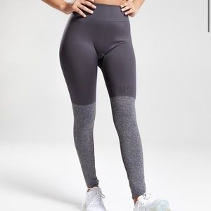 Women's Gray High-Waisted Leggings